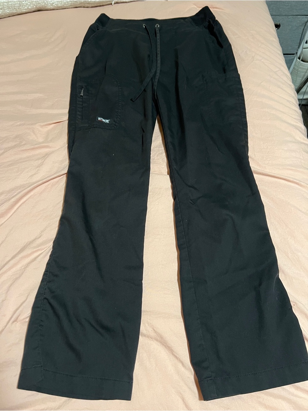 Grey’s Anatomy Barco Uniforms Black Cargo Scrub Pants Size XXS Petite!